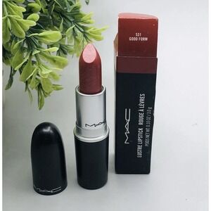 MAC Lustre Lipstick 531 Good Form Full Size 0.10 oz New in Box